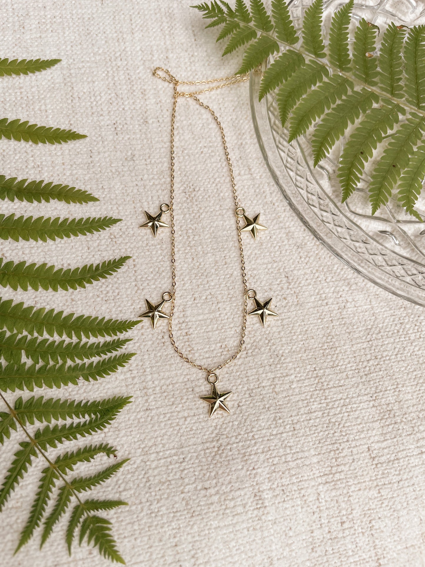 Multi Star Necklace