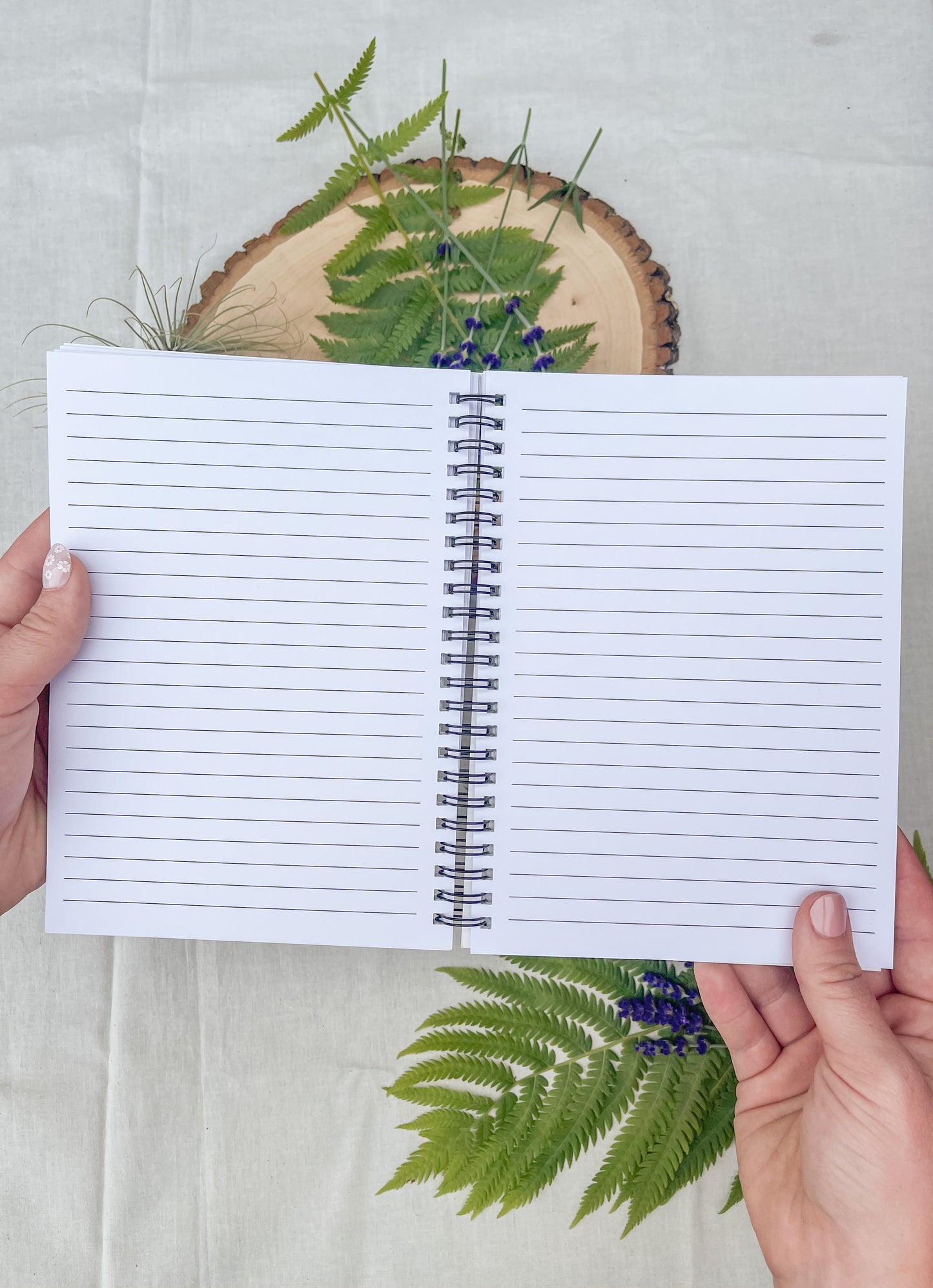 Flower Outline Journal