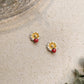 Sunflower & Ladybug Studs