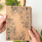 Flower Outline Journal