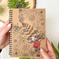 Flower Outline Journal